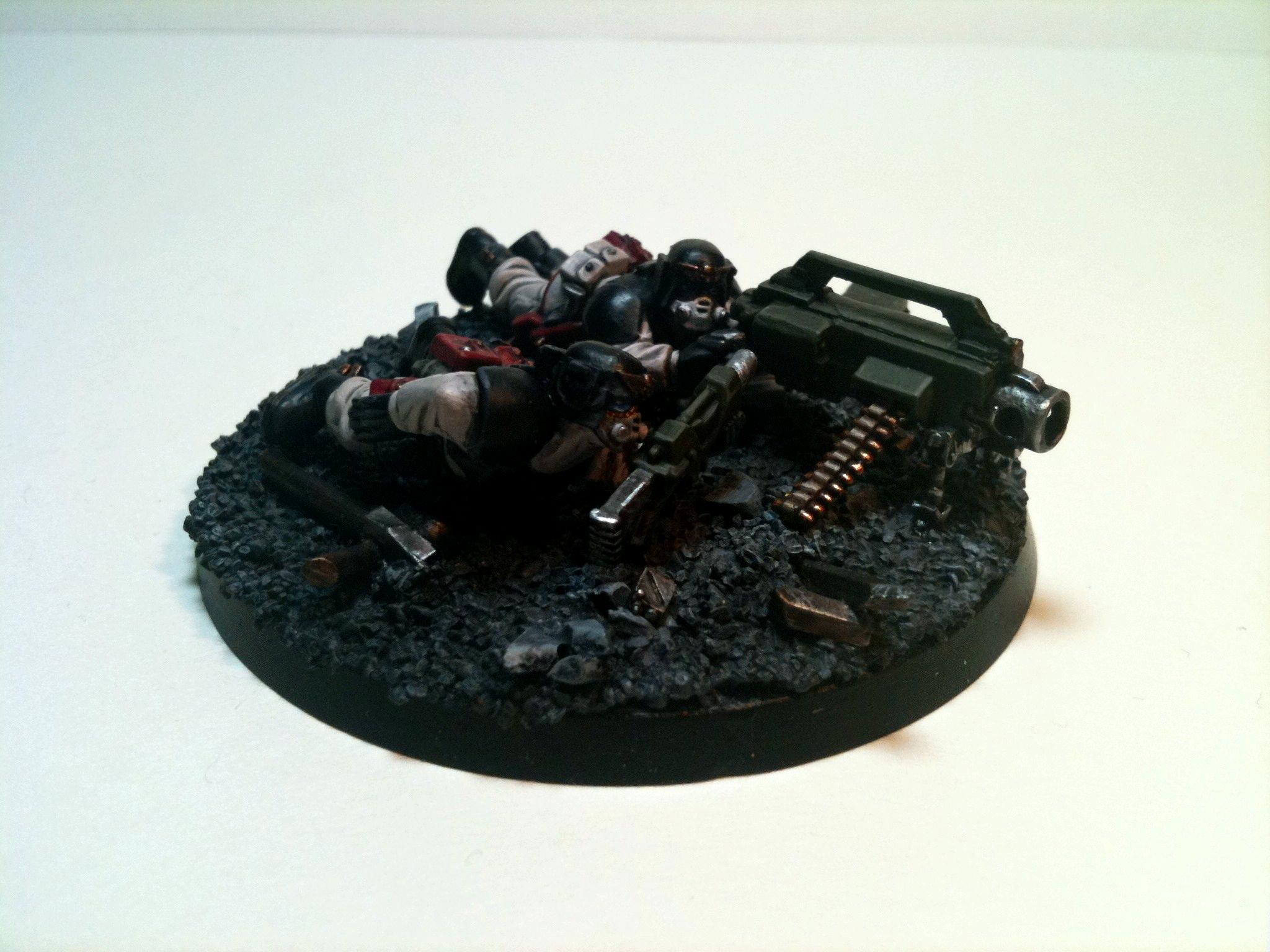 Heavy Bolter, Imperial Guard, Inquisitorial Heavy Bolter Team